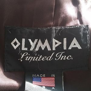 Long fur coat made in the USA